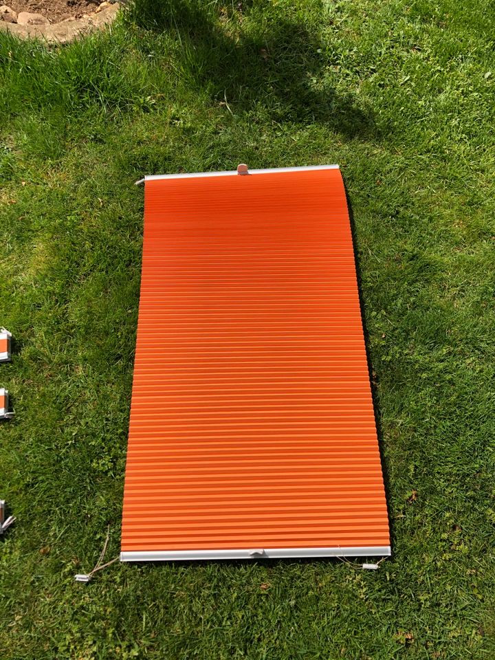 4 x Faltrollo Plissee Sonnenschutz Verdunkelung in Salzhausen