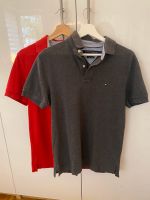 TOP Polohemd Tommy Hilfiger Polo grau Tommy Hilfiger Poloshirt Frankfurt am Main - Sachsenhausen Vorschau