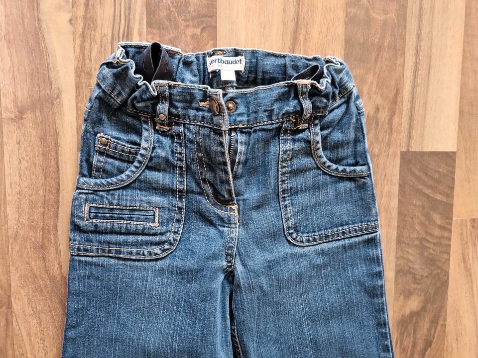 Vertbaudet Mädchen Jeans 126 cm in Achim