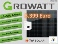 7 kWp Photovoltaikanlage | GROWATT | 17 Module je 415 Watt ⚡️⚡️ Niedersachsen - Hessisch Oldendorf Vorschau