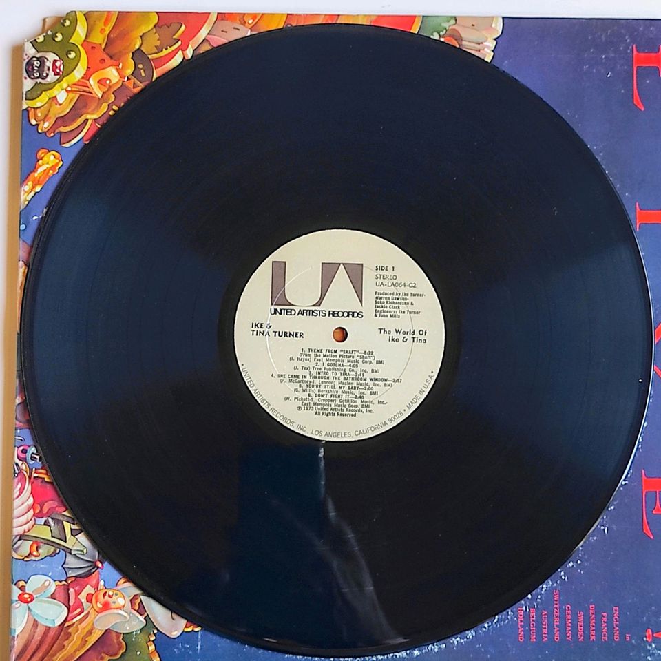 Vinyl-Doppel-LP, Ike & Tina Turner, The World Of... Live in Osnabrück