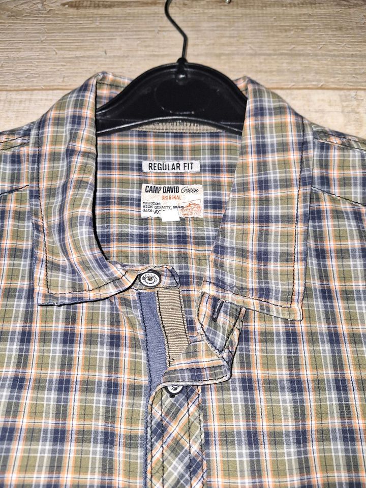 5 Camp David Hemden kurzarm Regular fit L in Tangermünde