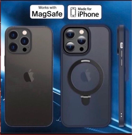 iPhone 15 pro Case Top Schutz Aufstellring sowie MagSafe in Düsseldorf