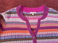 Alpaka Deerberg Fair Isle Strickjacke  Alpaka Bayern - Schrobenhausen Vorschau