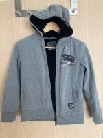 Sweatjacke mit Teddyfell 134/140 grau Bayern - Schwanstetten Vorschau