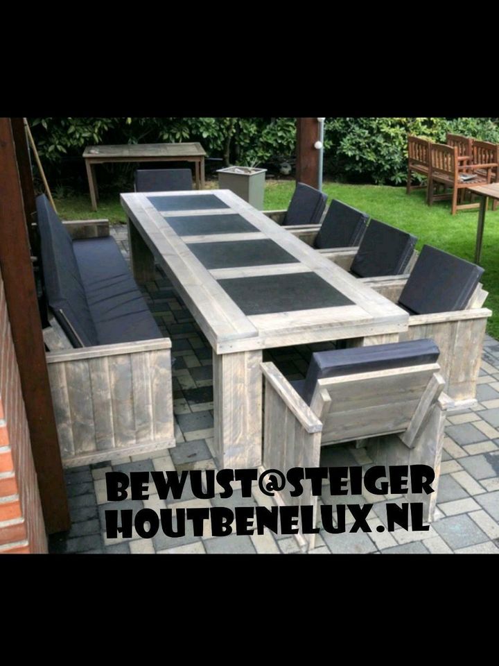 Gartenmöbel aus recyceltem Gerüstholz. Kostenloser Versand in  Nordrhein-Westfalen - Oberhausen | eBay Kleinanzeigen ist jetzt  Kleinanzeigen