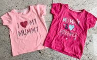 Zwei T-Shirts im Set „I love Mummy“ , Primark, Gr. 98 Bayern - Scheidegg Vorschau