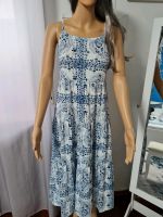 50er Grace Karin A-Linie  Falten  Sommerkleid Midikleid blau weiß Bayern - Ingolstadt Vorschau