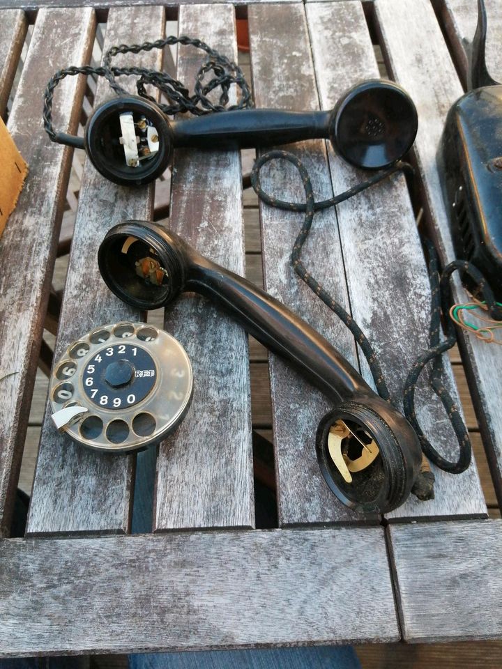 Antikes Telefon in Putbus