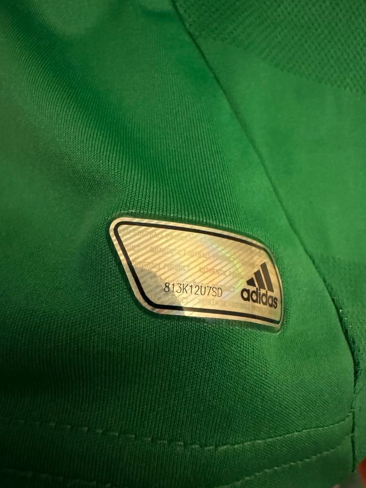 Deutschland Fußballtrikot Retro grün DFB Original Trikot Adidas in Speyer