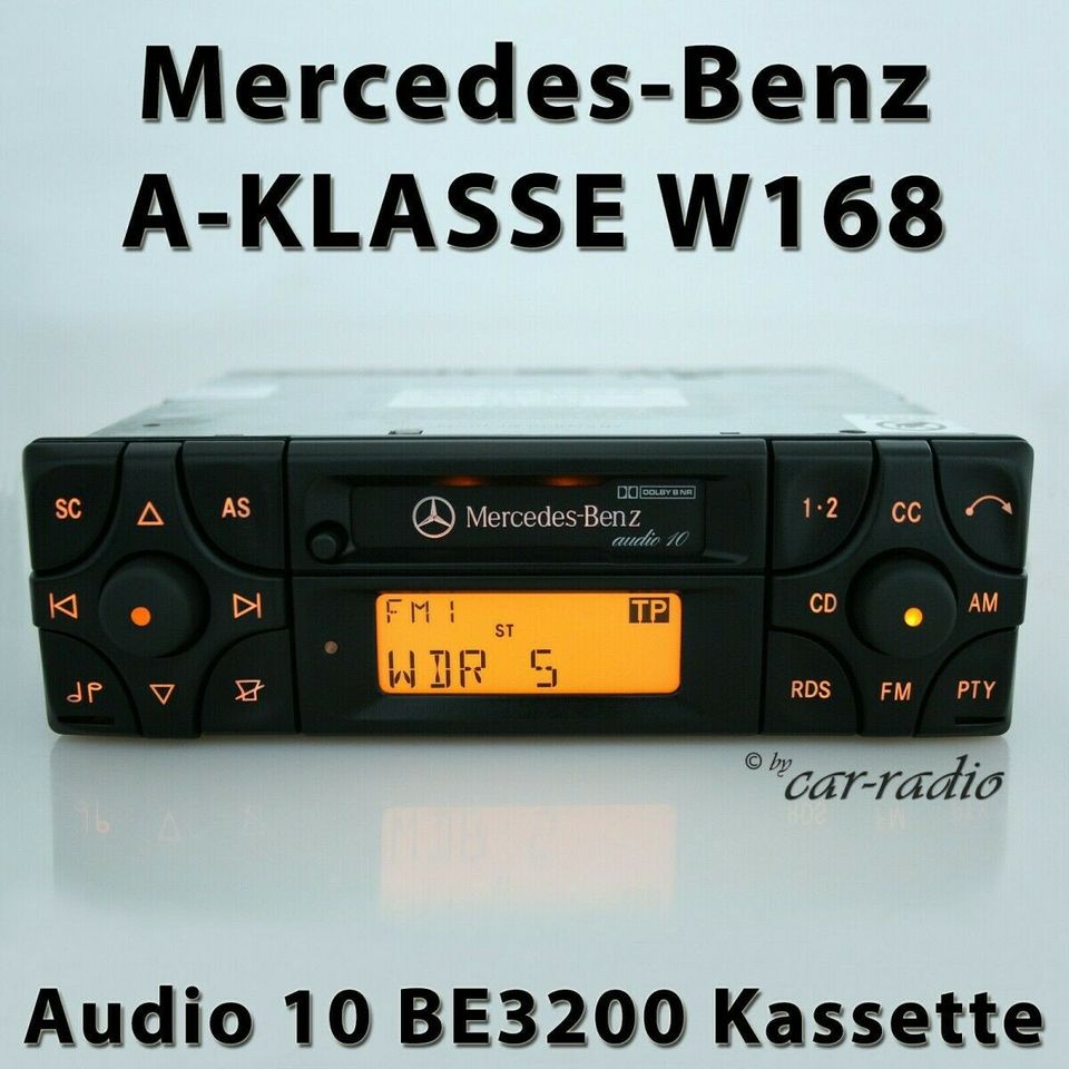 Original Mercedes Audio 10 BE3200 Kassette W168 Radio A-Klasse in Gütersloh