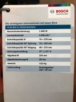 Kreissäge Bosch - Neu - GCM 800 SJ Professional Bochum - Bochum-Mitte Vorschau