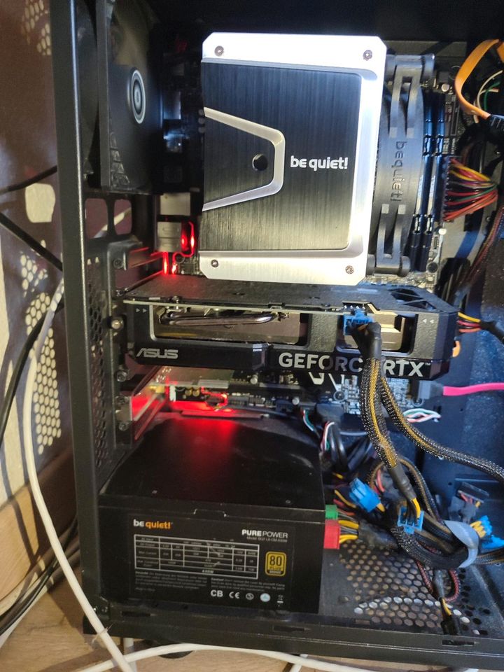 Leiser gaming Pc setup rtx 4060 ryzen 5600 1.5tb 32gb in Chemnitz