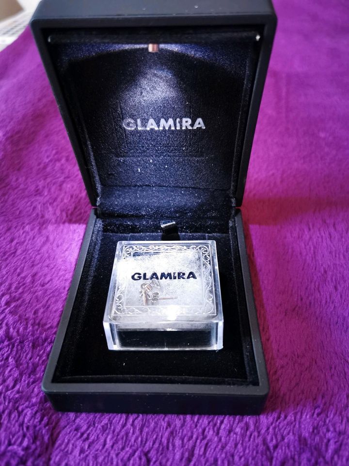 Glamira Ohrstecker Weißgold mit Diamant ungetragen!!! in Leipzig