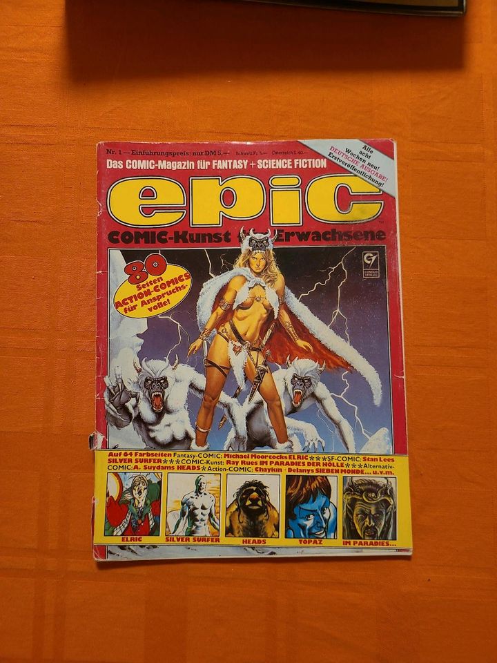 EPIC NR1 1980 marvel comics in Stuttgart