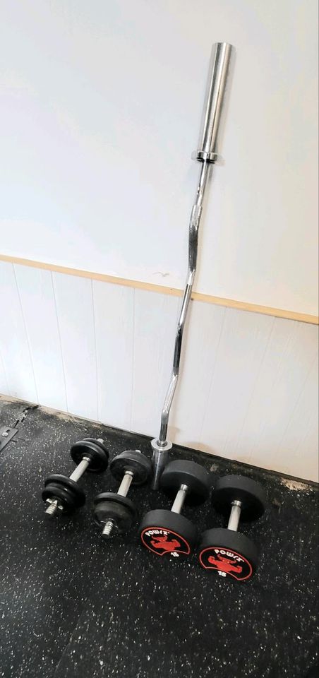 Home GYM,Fitness, Langhantel,Bank,Gewichte in Schwarzheide