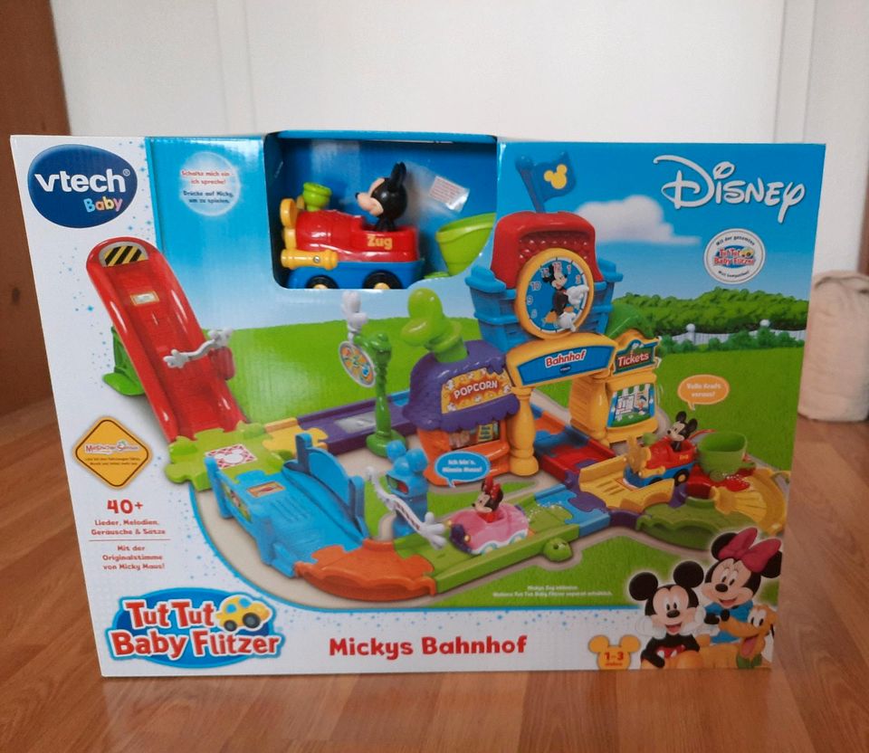Vtech Tut Tut Baby Flitzer Mickys Bahnhof Disney Micky Maus in Leipzig