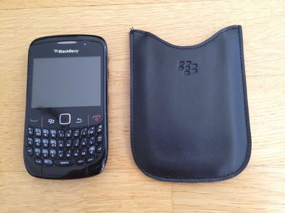 Blackberry Curve 8900 mit viel Zubehör in Haar