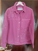 Jeansjacke candy rosa mit Stickerei Gr. L von Bershka Rheinland-Pfalz - Kindsbach Vorschau