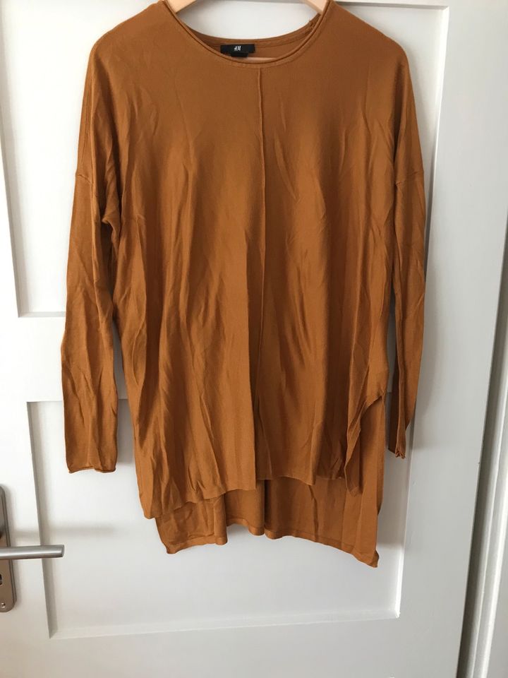 H&M Damen Pullover Longsleeve Spitze Cury M L in Georgenthal