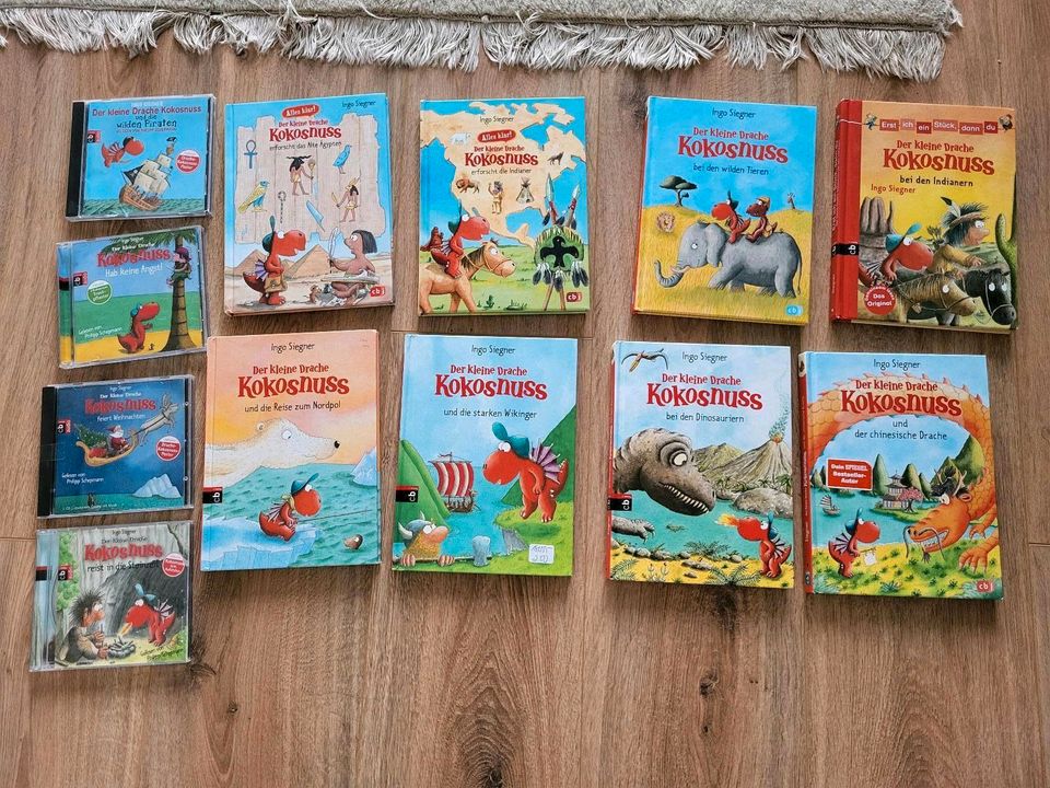 6 Drache Kokosnuss Bücher und 4 CDs in Ratzeburg