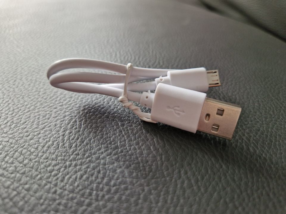 USB-A - Micro-USB Kabel - weiß - Neu in Braunschweig