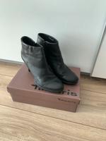 Tamaris Damen Halbstiefel Stiefelette Leder 39 schwarz TOP Niedersachsen - Bakum Vorschau