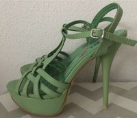 NEU high heels pumps sandalen Sommer Schuhe hellgrün lind 36 Bayern - Kempten Vorschau