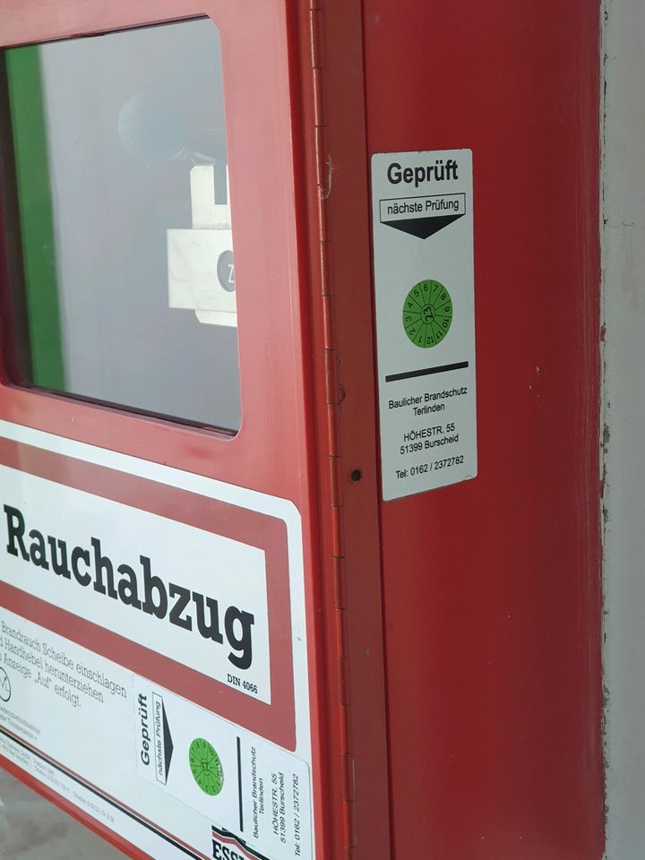 Baulicher Brandschutz Prüfung Wartung Ausführung  in NRW in Burscheid