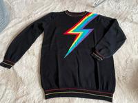 Pullover schwarz Herren Damen Rainbow Blitz Regenbogen S M Berlin - Kaulsdorf Vorschau