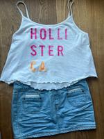 Sommer Set -Hollister Top ☀️+ Only Jeansrock - neu☀️ Schleswig-Holstein - Oeversee Vorschau