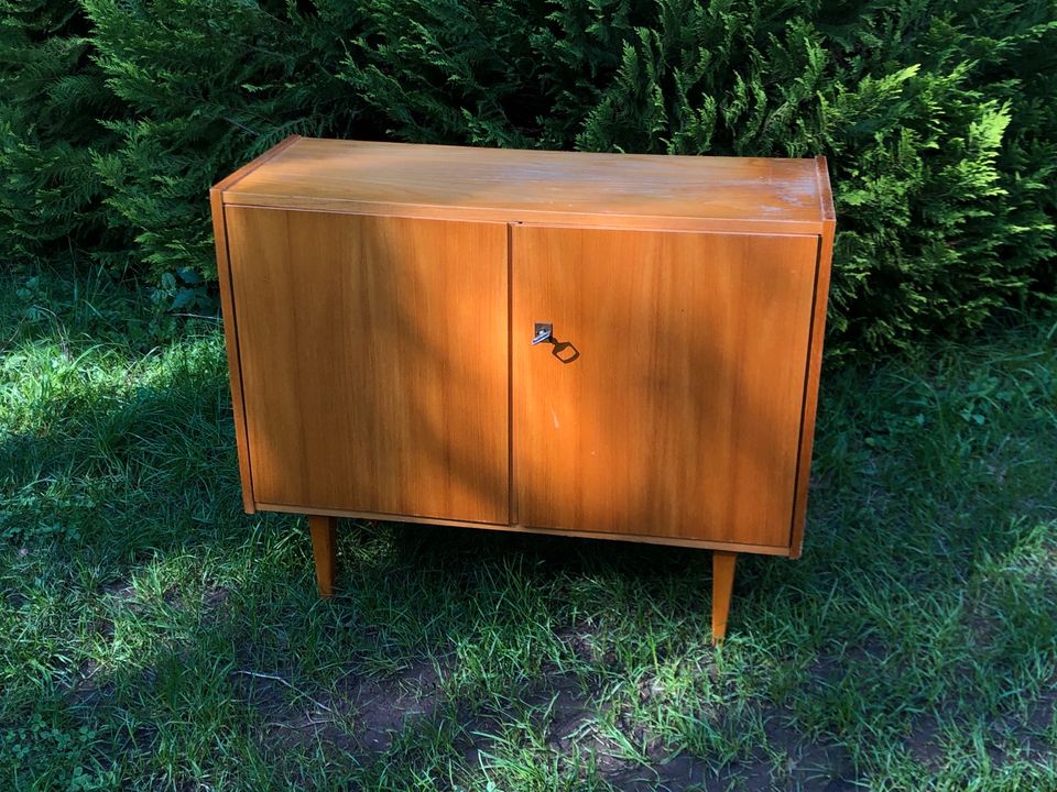 Mid-Century Sideboard Kommode Schränkchen Vintage 60er in Trier