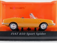 Maxichamps 940 121230 Fiat 850 Sport Spider (1968) in gelb 1:43 Bayern - Bad Abbach Vorschau