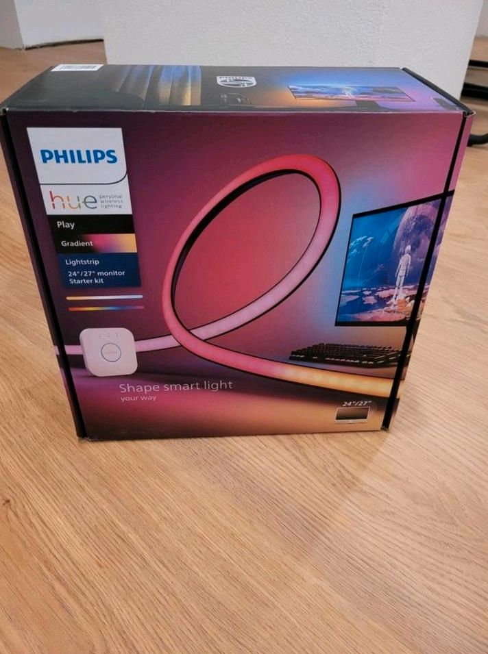 NEU Philips Hue Play Gradient Lightstrip 24 27 Starter kit in Boxberg