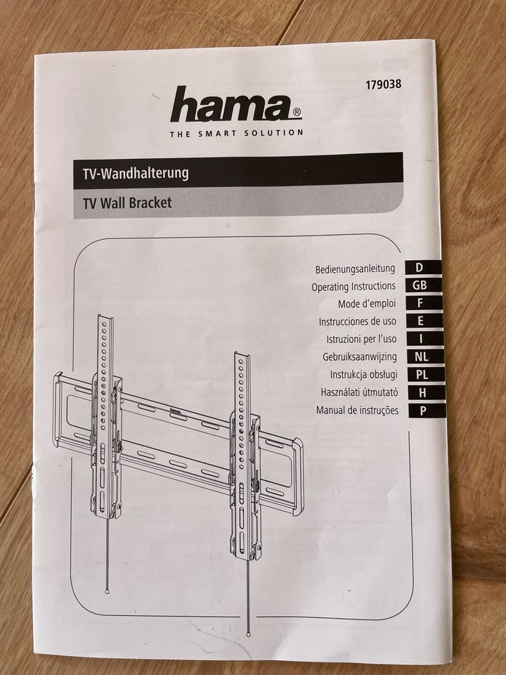 Hama TV Wandhalterung (neigbar) 46-90 Zoll in Fuldatal