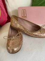Pretty Ballerinas Rose Glitzer Pailetten 36 Schuhe auffällig Nordrhein-Westfalen - Kirchlengern Vorschau
