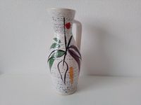 Scheurich Henkelvase Vase 214 /21 weiß bunt 50er 60er Hessen - Friedberg (Hessen) Vorschau