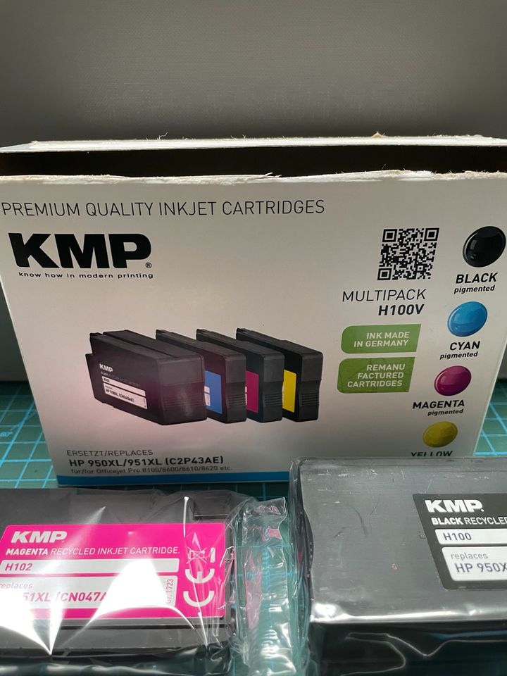 Tintenpatronen KMP komp. zu HP 950XL / 951XL CMYK / neu in Pforzheim