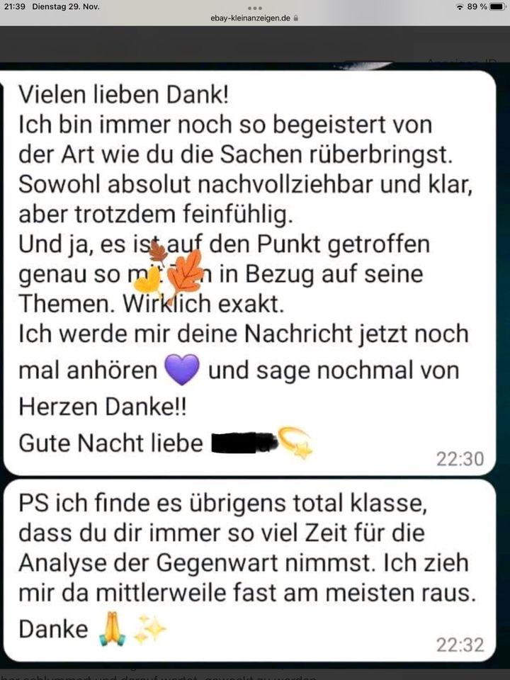 ♥️ PARTNERRÜCKFÜHRUNG  ★ TELEPATHIE ★ SOFORT KARTENLEGEN ♥️ in Mönchweiler