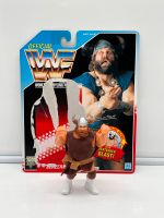 WWF/WWE Hasbro Wrestling Figur The Berzerker mit OVP Biocard Baden-Württemberg - Filderstadt Vorschau