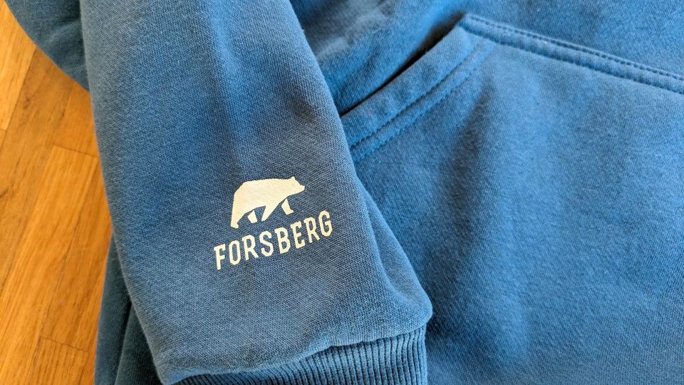 Forsberg Hoodie blau Gr. S wie Gr. 170 Pullover Sweatshirt in Dresden