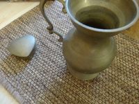 Messing: Becher/Kelch/Vase mit Henkel, Schmuck-Herz, Pillendose Schleswig-Holstein - Norderstedt Vorschau