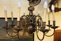 Antiker Kronleuchter aus Messing/Bronze | Historismus | 8-Armig Schleswig-Holstein - Oeversee Vorschau