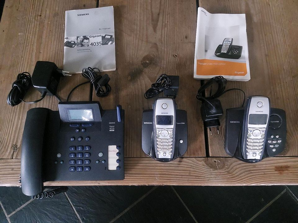 Gigaset 4035 S150 S100 DECT Schnurlos Telefonanlage FritzBox in Oer-Erkenschwick