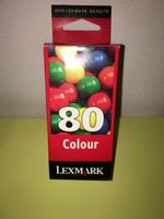 Neu OVP! Lexmark 80 Color colour Farbpatrone Druckerpatrone Tinte Thüringen - Harth-Pöllnitz Vorschau