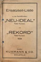 E-Liste Kuxmann & Co Kartoffelroder "Neu-Ideal" und "Rekord" Nordrhein-Westfalen - Everswinkel Vorschau