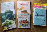 Kochbücher detox/low carb/duncan diet Köln - Chorweiler Vorschau