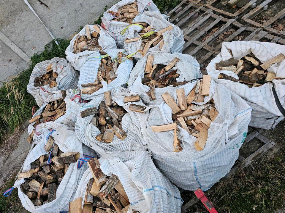 Kaminholz Brennholz Birke  frisch 25/30/33/40/45|50 Lieferung in Kodersdorf
