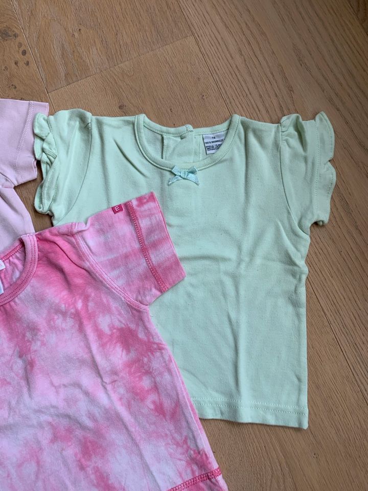 H&M Baby Shirt T-Shirt Kurzarmshirt Set 4 Stück top Zustand in Langgöns