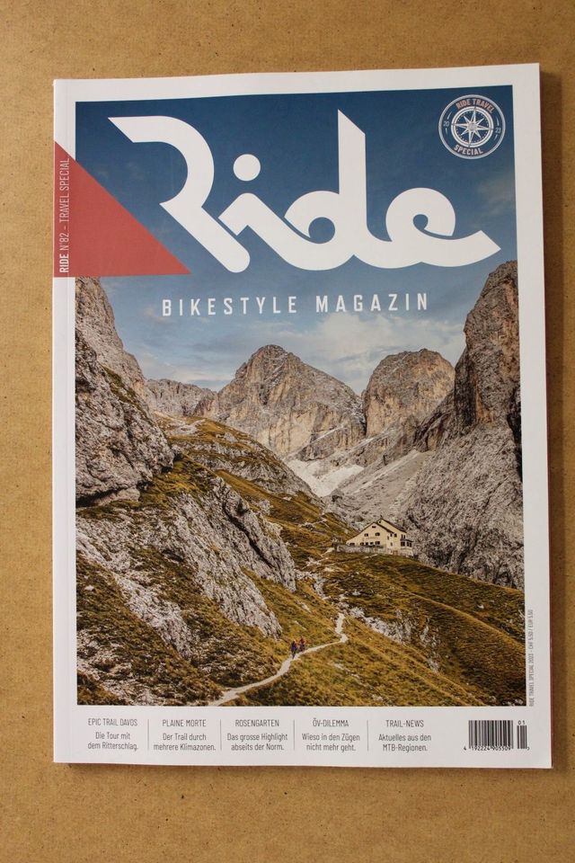 Ride Bikestyle Magazin No.82 Travel Special 2023 UNGELESEN in Reinbek